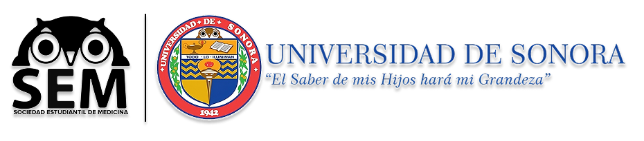 Logotipos de SEM Cajeme y Universidad de Sonora